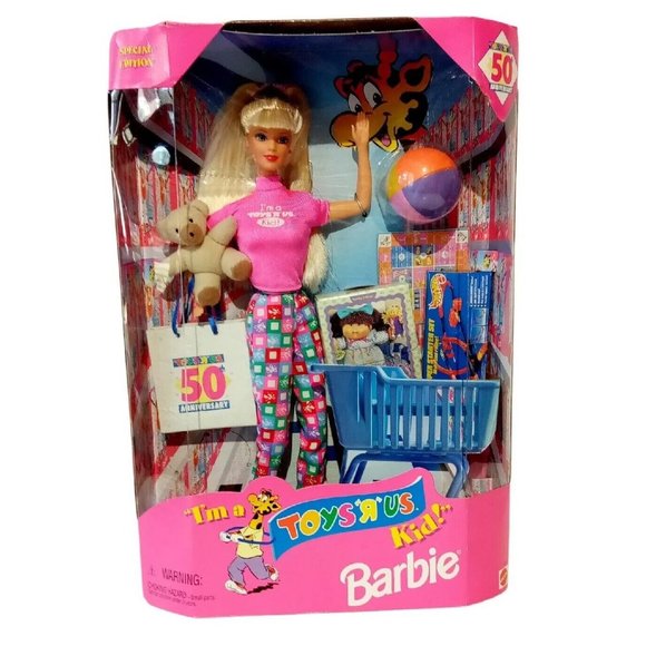 Barbie Special Edition 50th Anniversary Toys R Us Kid #18895 Vintage 1997 NRFB - Picture 1 of 12